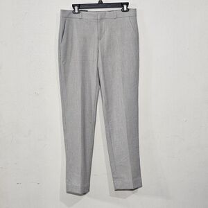 Banana Republic Women's Gray Ankle Pants Mid Rise Office Bussines Formal  Sz 6